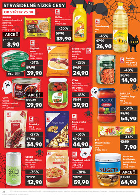 Kaufland 23.10. - 29.10. - Kaufland - Šumperk