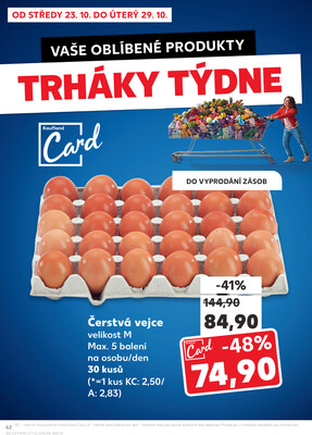 Kaufland 23.10. - 29.10. - Kaufland - Šumperk