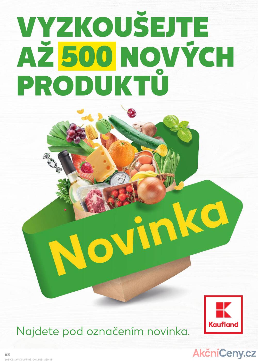 Leták Kaufland - Kaufland 23.10. - 29.10. - Kaufland - Otrokovice - strana 68