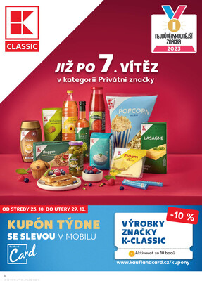 Kaufland 23.10. - 29.10. - Kaufland - Otrokovice