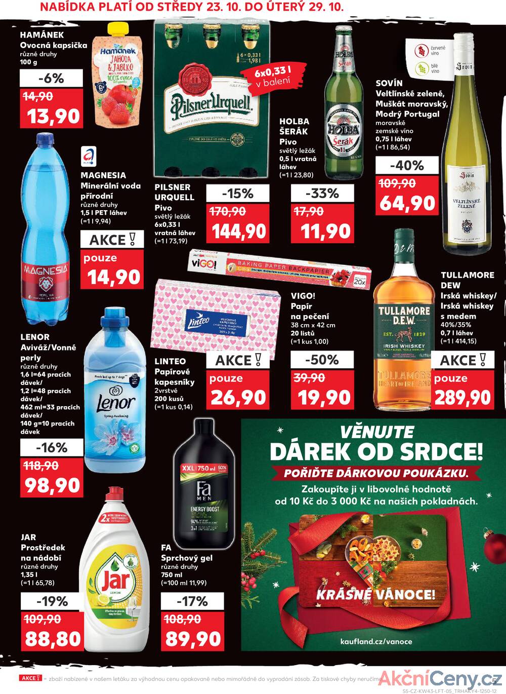 Leták Kaufland - Kaufland 23.10. - 29.10. - Kaufland - Zlín - Vršava - strana 5