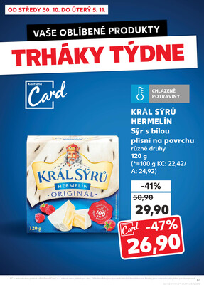 Kaufland 30.10. - 5.11. - Kaufland - Trutnov