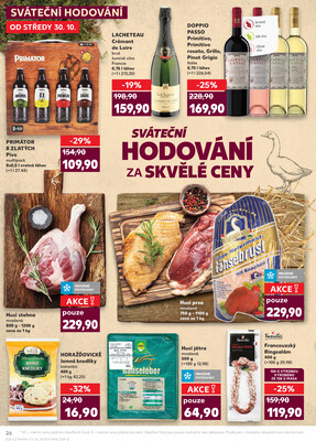 Kaufland 30.10. - 5.11. - Kaufland - Šumperk