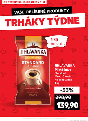 Kaufland 30.10. - 5.11. - Kaufland - Šumperk