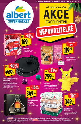 Leták Albert Supermarket katalog Vánoce od 20.11. do 24.12.2024