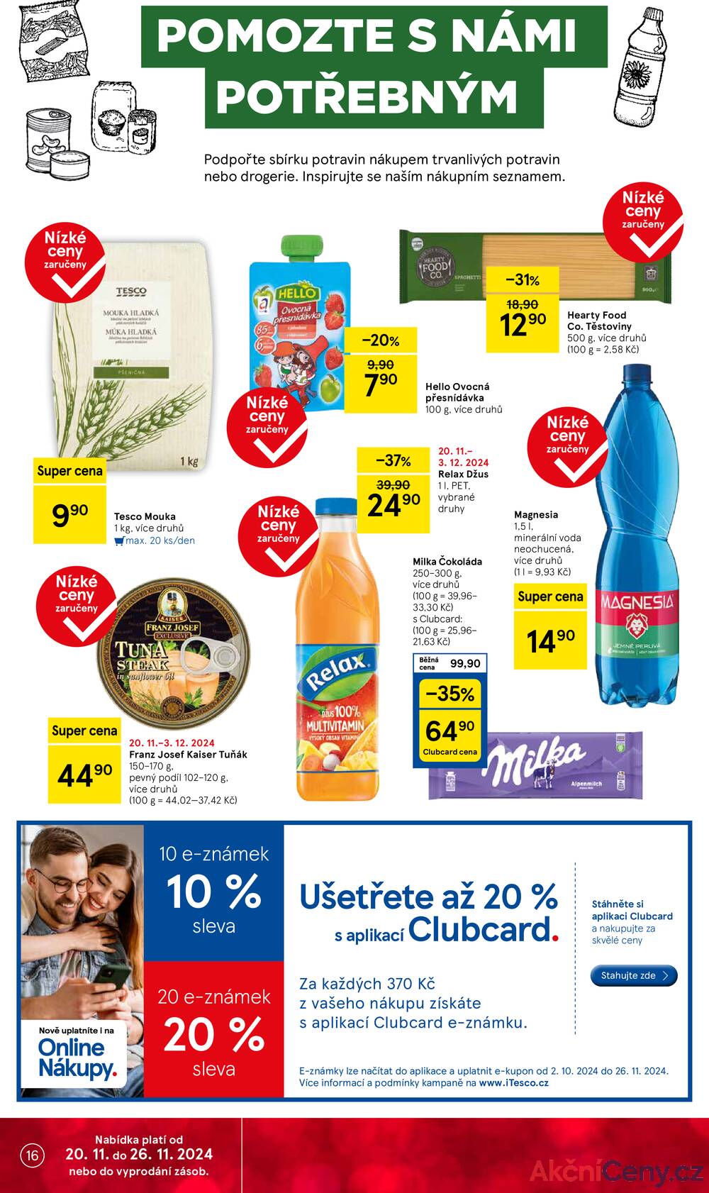 Leták Tesco - Tesco malé hypermarkety od 20.11. do 26.11.2024 - strana 16