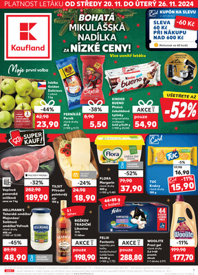 Leták Kaufland 20.11. - 26.11. - Kaufland - Louny