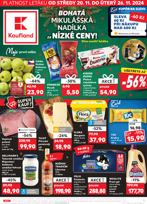 Leták Kaufland 20.11. - 26.11. - Kaufland - Děčín