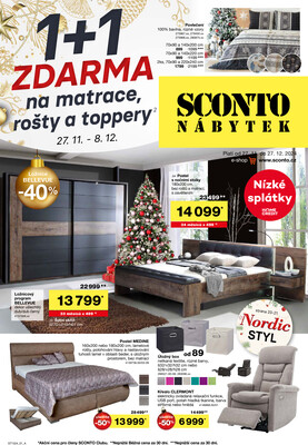 SCONTO Nábytek : 1 leták