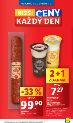 Lidl od 2.12. do 8.12.2024