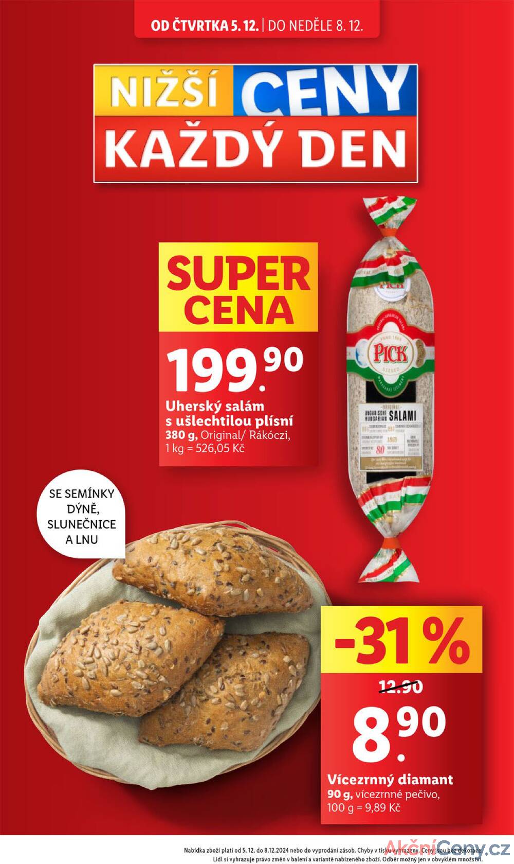 Leták Lidl - Lidl Čtvrtek od 5.12. do 8.12.2024 - strana 4