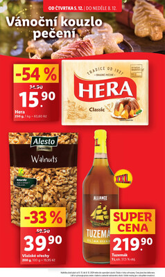 Lidl Čtvrtek od 5.12. do 8.12.2024