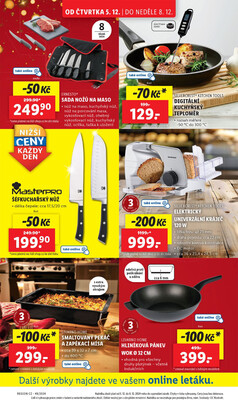 Lidl Čtvrtek od 5.12. do 8.12.2024