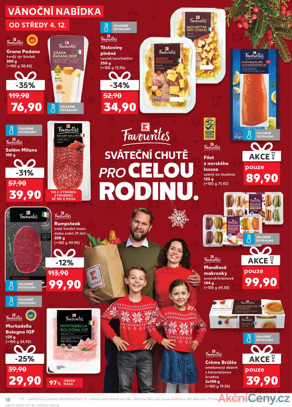 Leták Kaufland - Kaufland 4.12. - 10.12. - Kaufland - Louny - strana 18