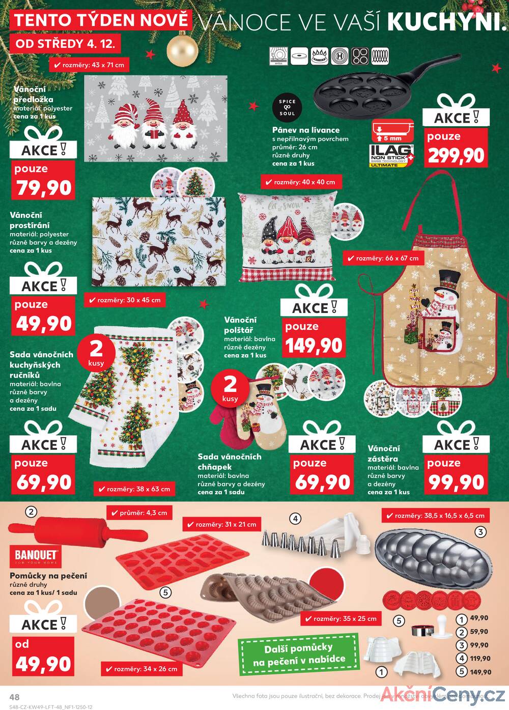 Leták Kaufland - Kaufland 4.12. - 10.12. - Kaufland - Louny - strana 48