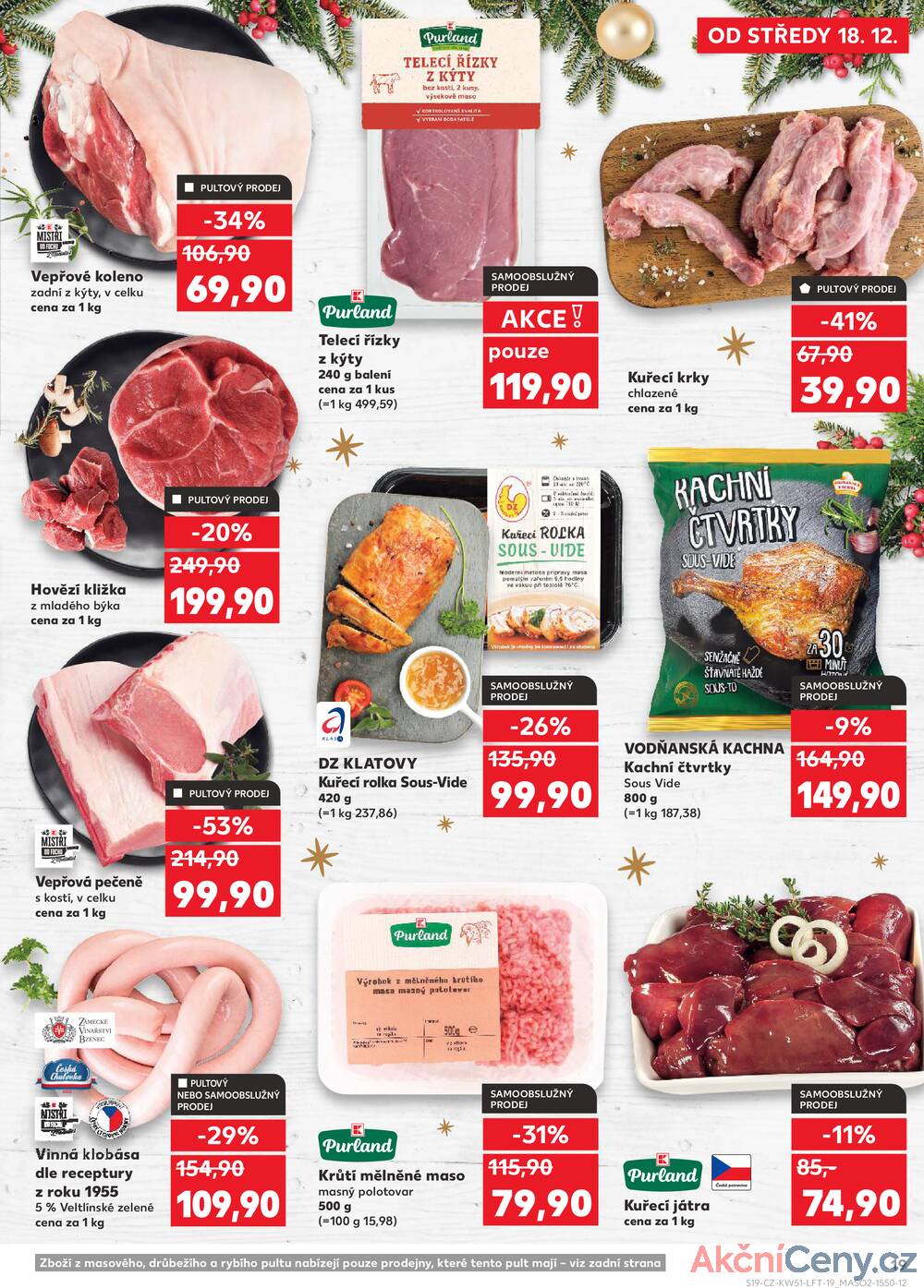 Leták Kaufland - Kaufland 18.12. - 24.12. - Kaufland - Domažlice - strana 19