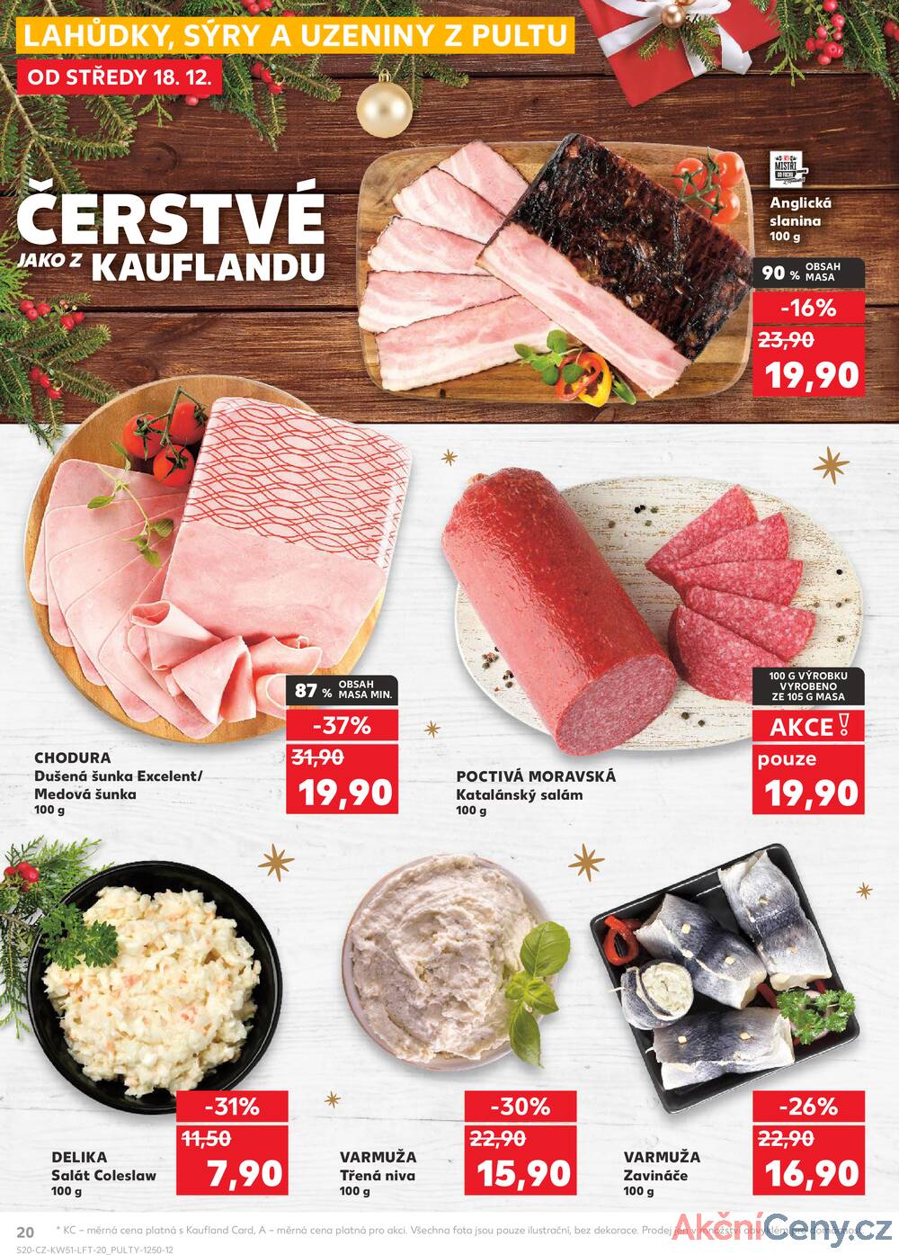 Leták Kaufland - Kaufland 18.12. - 24.12. - Kaufland - Domažlice - strana 20