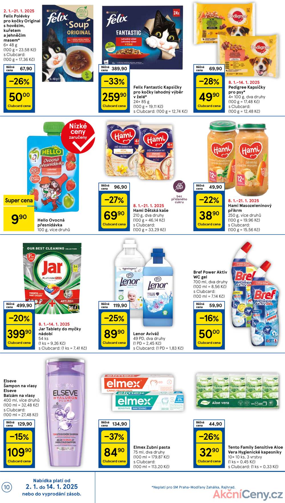 Leták Tesco - Tesco supermarkety od 8.1. do 14.1.2025 - strana 10