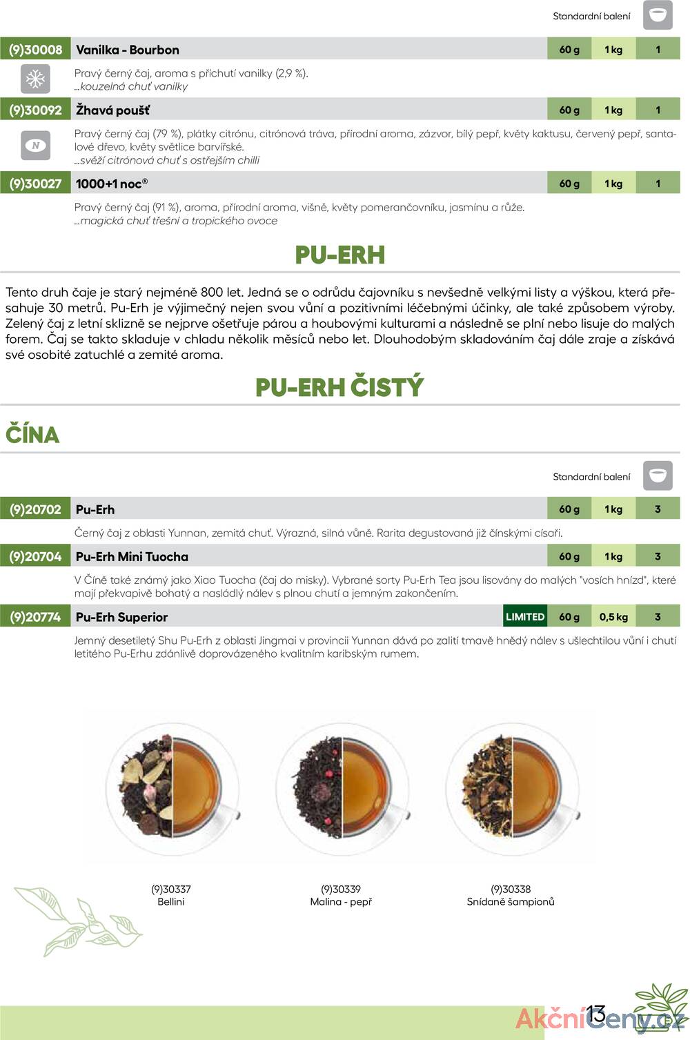 Leták Oxalis - čaj a káva
		  platný do 31.12.2025 - strana 15