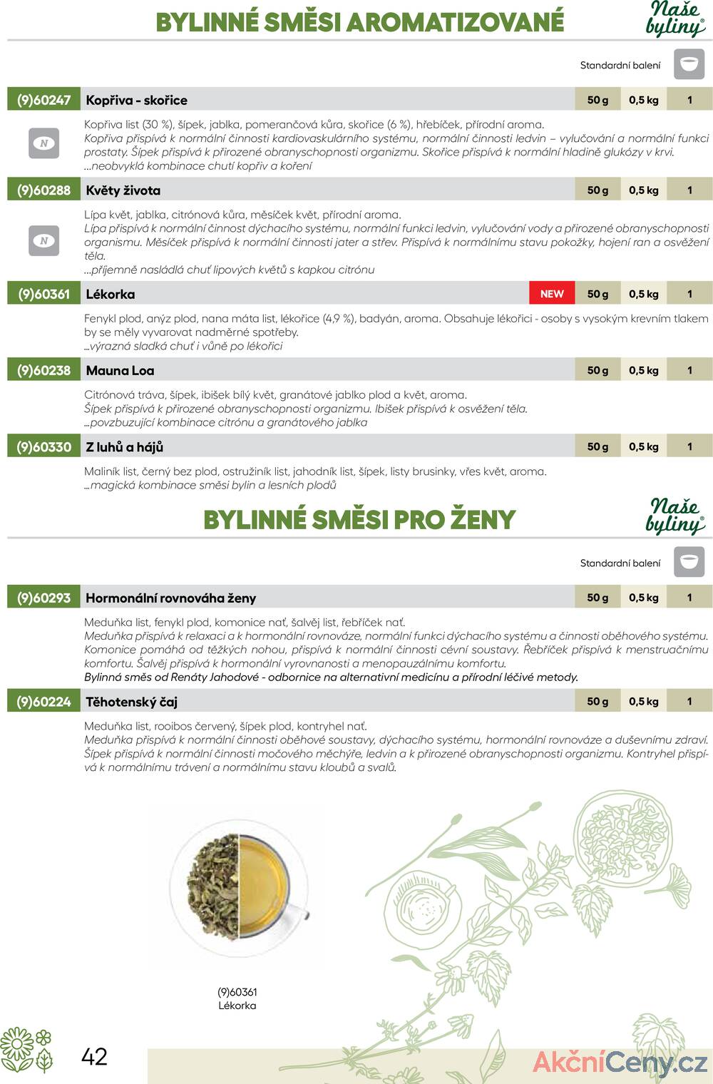 Leták Oxalis - čaj a káva
		  platný do 31.12.2025 - strana 44