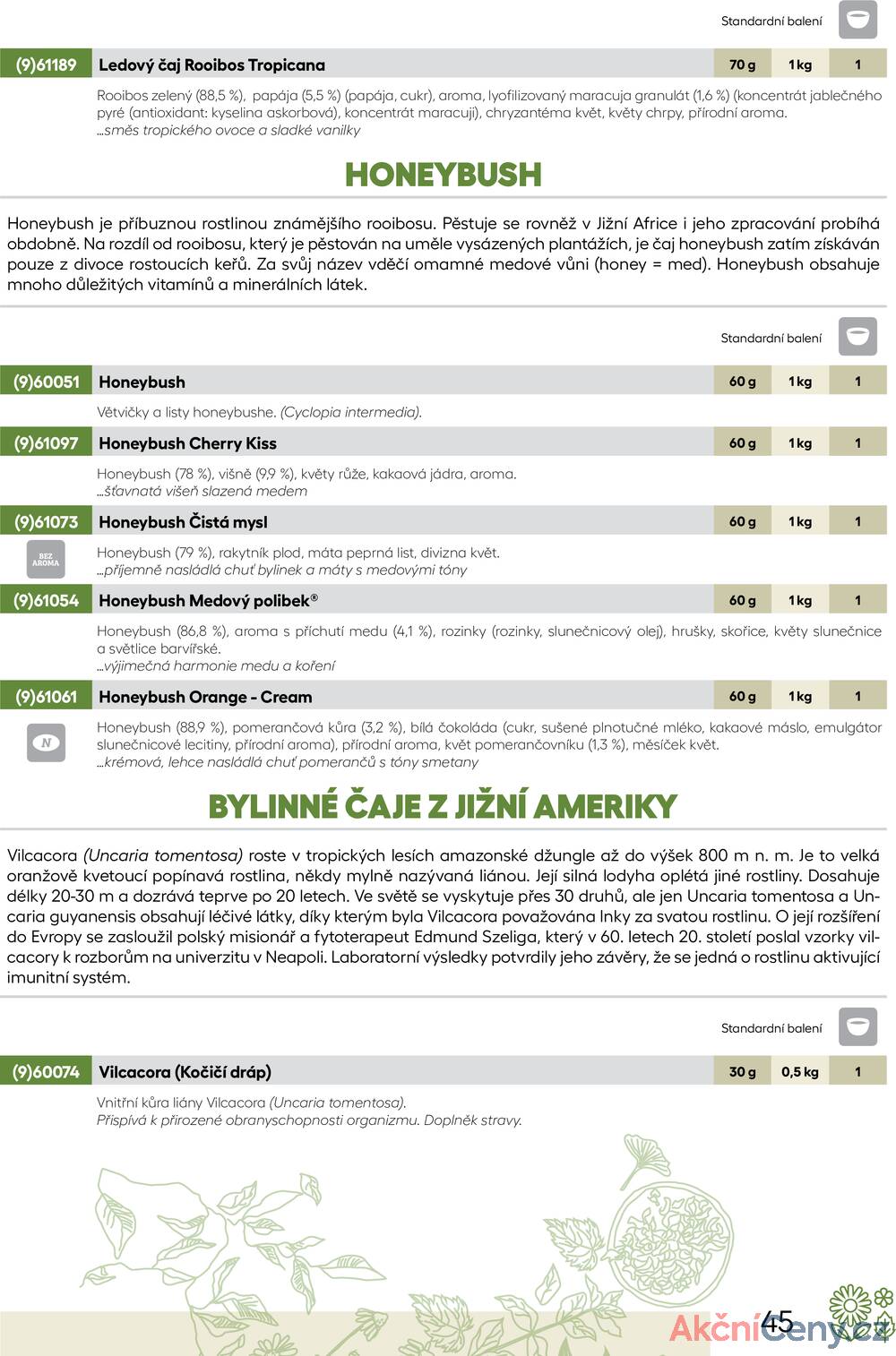Leták Oxalis - čaj a káva
		  platný do 31.12.2025 - strana 47