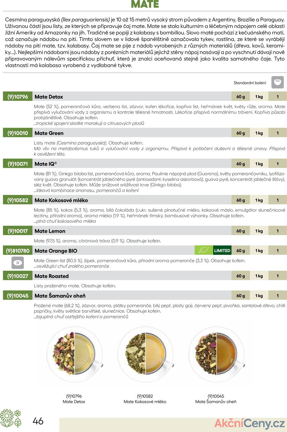 Leták Oxalis - čaj a káva
		  platný do 31.12.2025 - strana 48