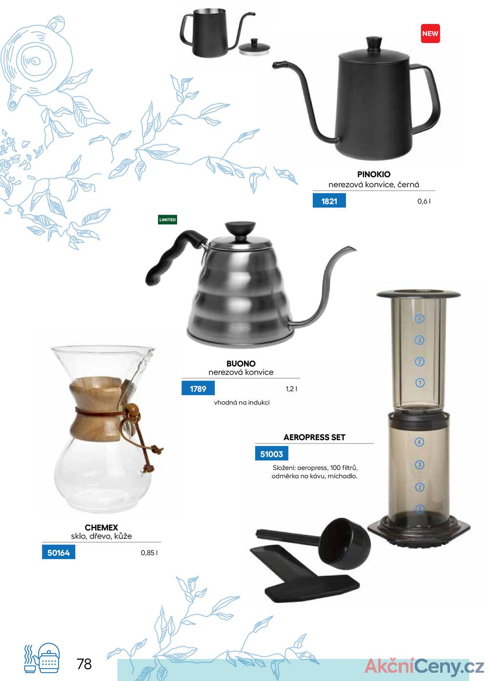 Leták Oxalis - čaj a káva
		  platný do 31.12.2025 - strana 80