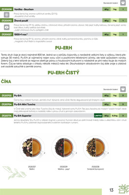 Leták Oxalis - čaj a káva
		  platný do 31.12.2025 - strana 15