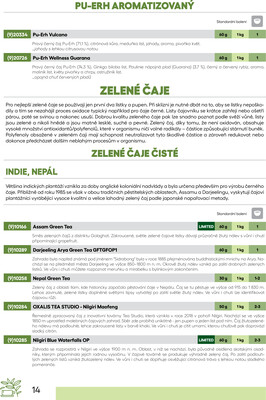 Leták Oxalis - čaj a káva
		  platný do 31.12.2025 - strana 16