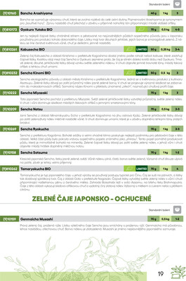 Leták Oxalis - čaj a káva
		  platný do 31.12.2025 - strana 21