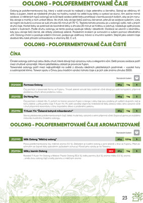 Leták Oxalis - čaj a káva
		  platný do 31.12.2025 - strana 25