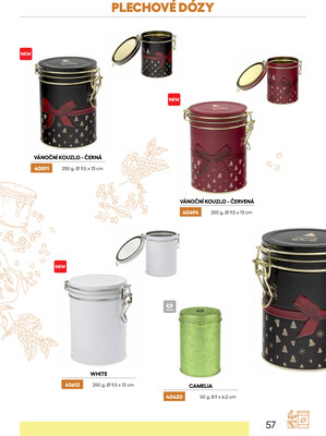 Leták Oxalis - čaj a káva
		  platný do 31.12.2025 - strana 59