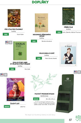 Leták Oxalis - čaj a káva
		  platný do 31.12.2025 - strana 89
