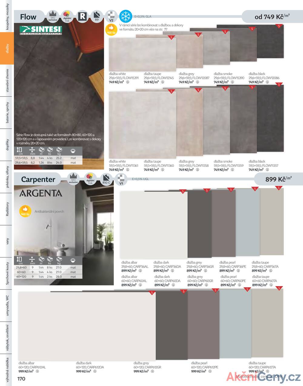 Leták Siko koupelny
platný do 31.12.2025 - strana 170