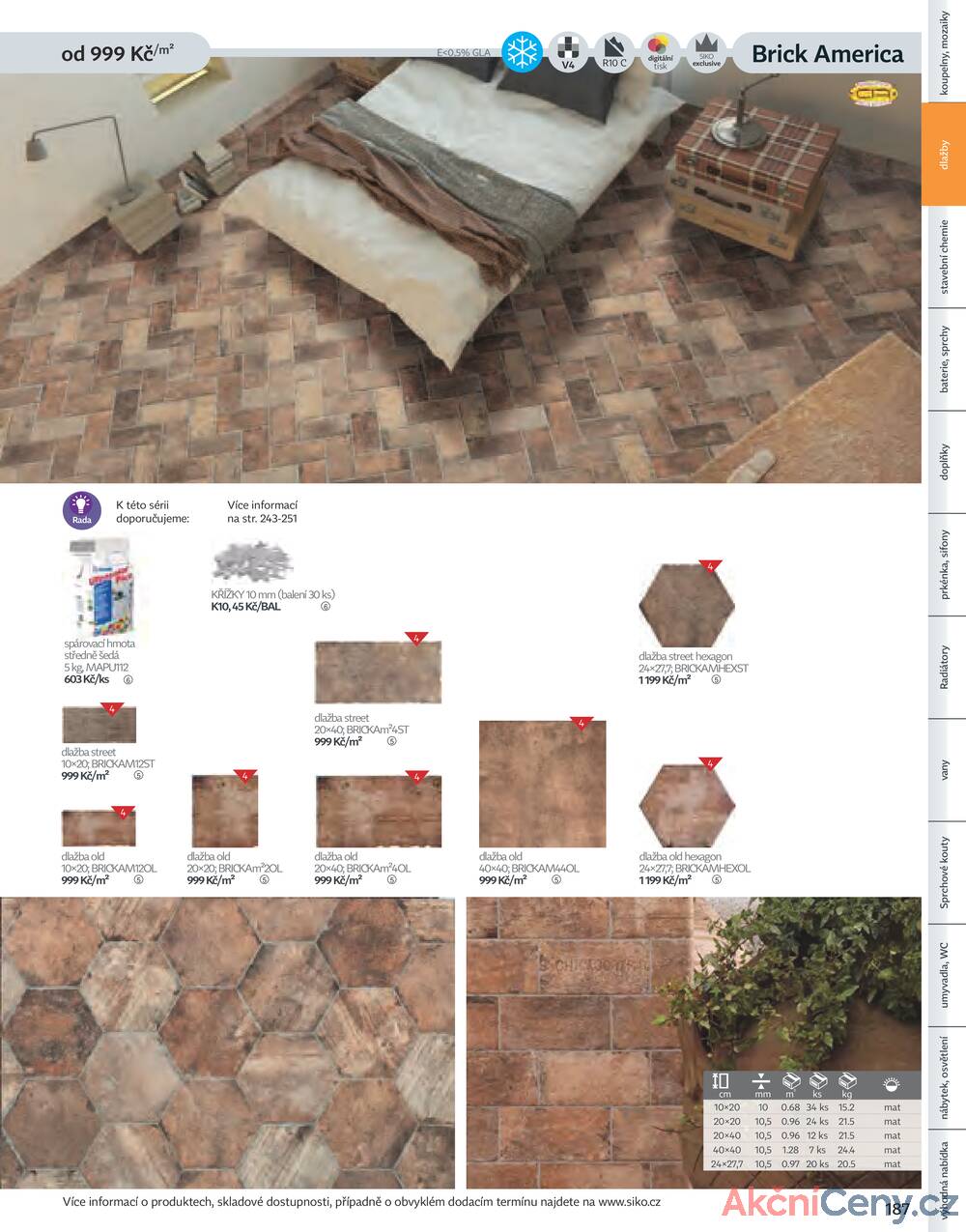 Leták Siko koupelny
platný do 31.12.2025 - strana 187