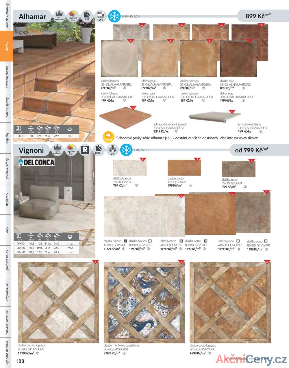 Leták Siko koupelny
platný do 31.12.2025 - strana 188