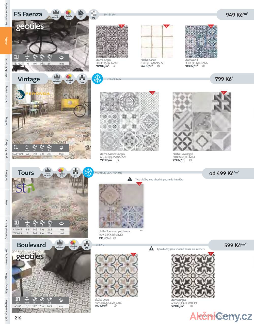 Leták Siko koupelny
platný do 31.12.2025 - strana 216