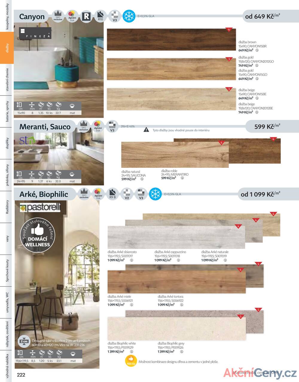 Leták Siko koupelny
platný do 31.12.2025 - strana 222