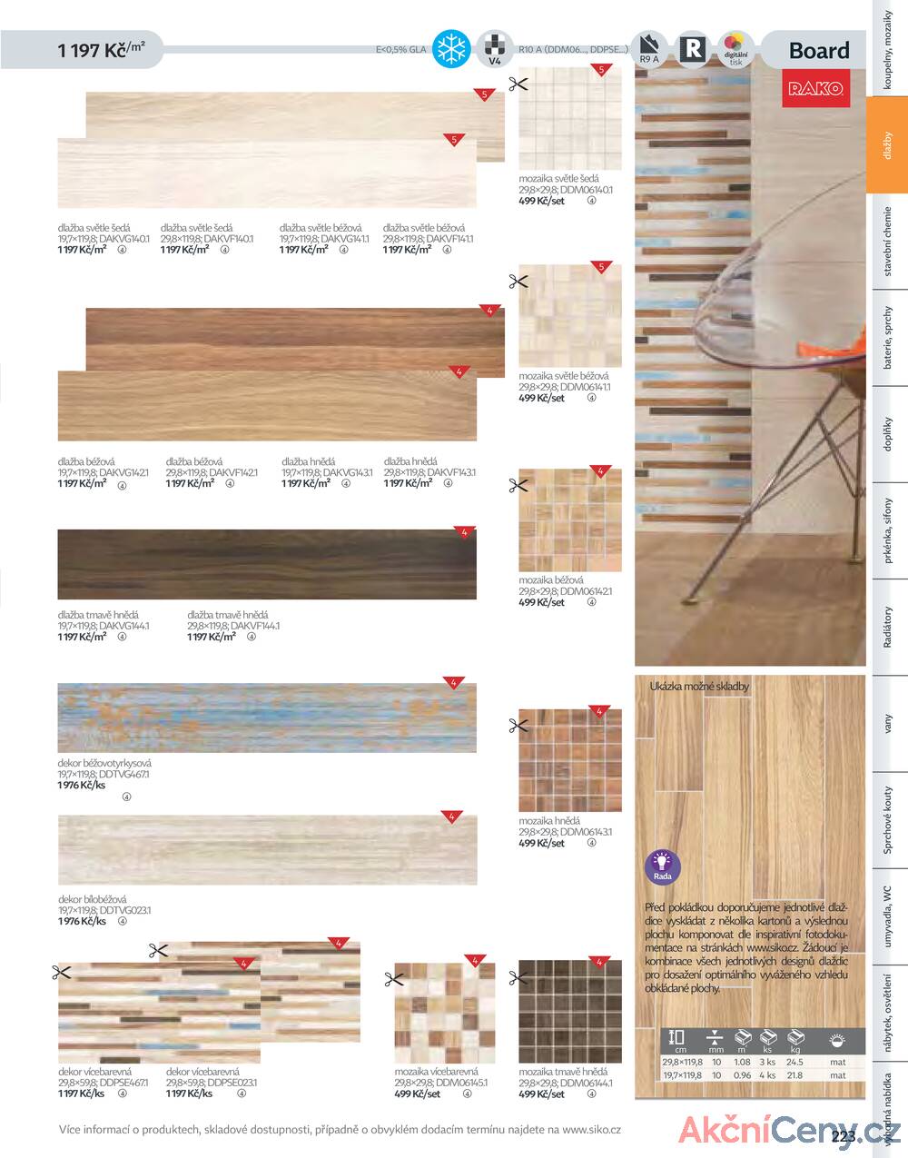 Leták Siko koupelny
platný do 31.12.2025 - strana 223