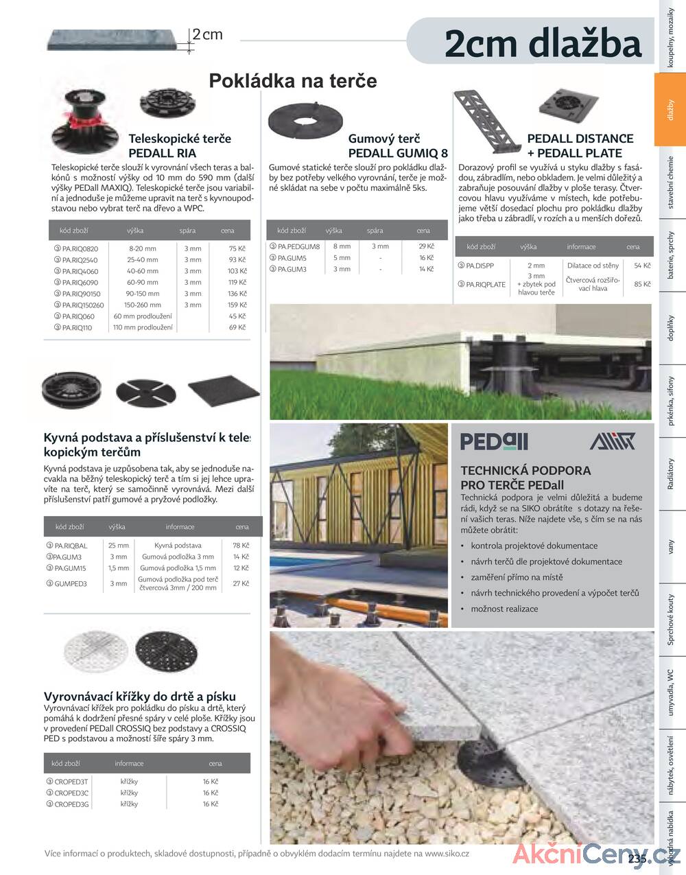 Leták Siko koupelny
platný do 31.12.2025 - strana 235