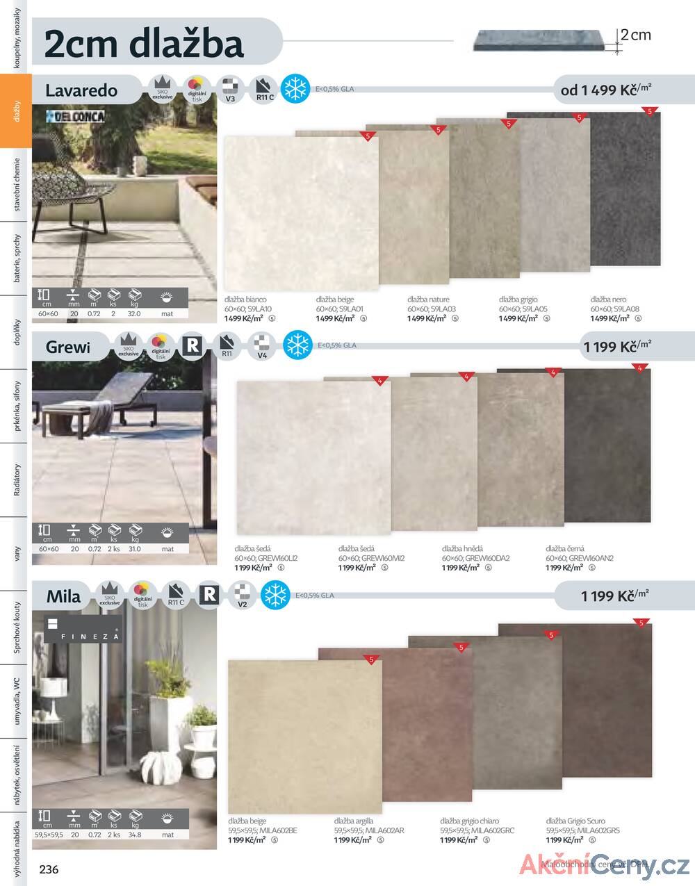 Leták Siko koupelny
platný do 31.12.2025 - strana 236