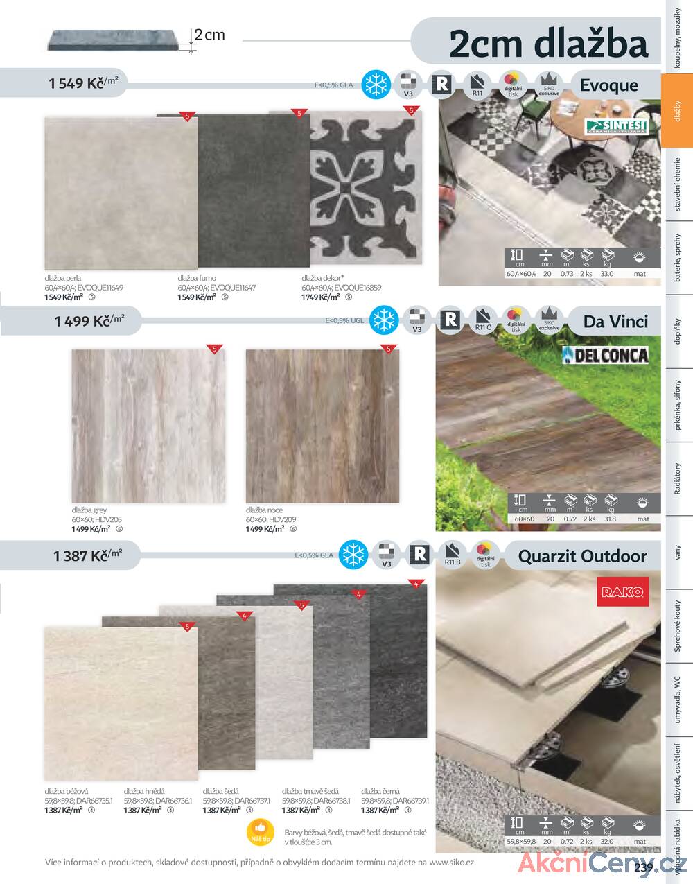 Leták Siko koupelny
platný do 31.12.2025 - strana 239