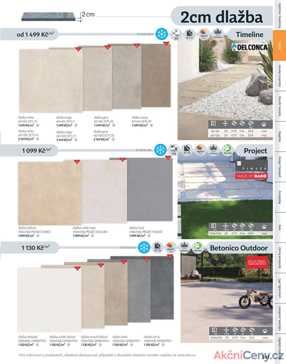 Leták Siko koupelny
platný do 31.12.2025 - strana 241