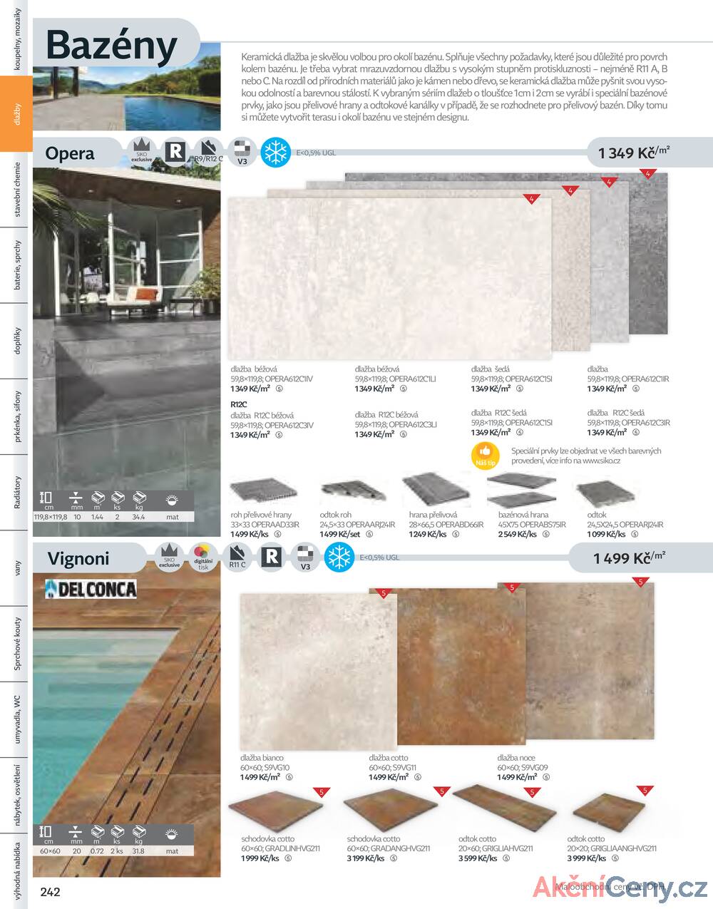 Leták Siko koupelny
platný do 31.12.2025 - strana 242