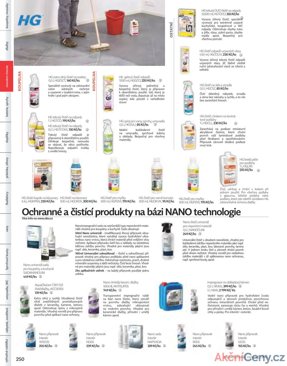 Leták Siko koupelny
platný do 31.12.2025 - strana 250