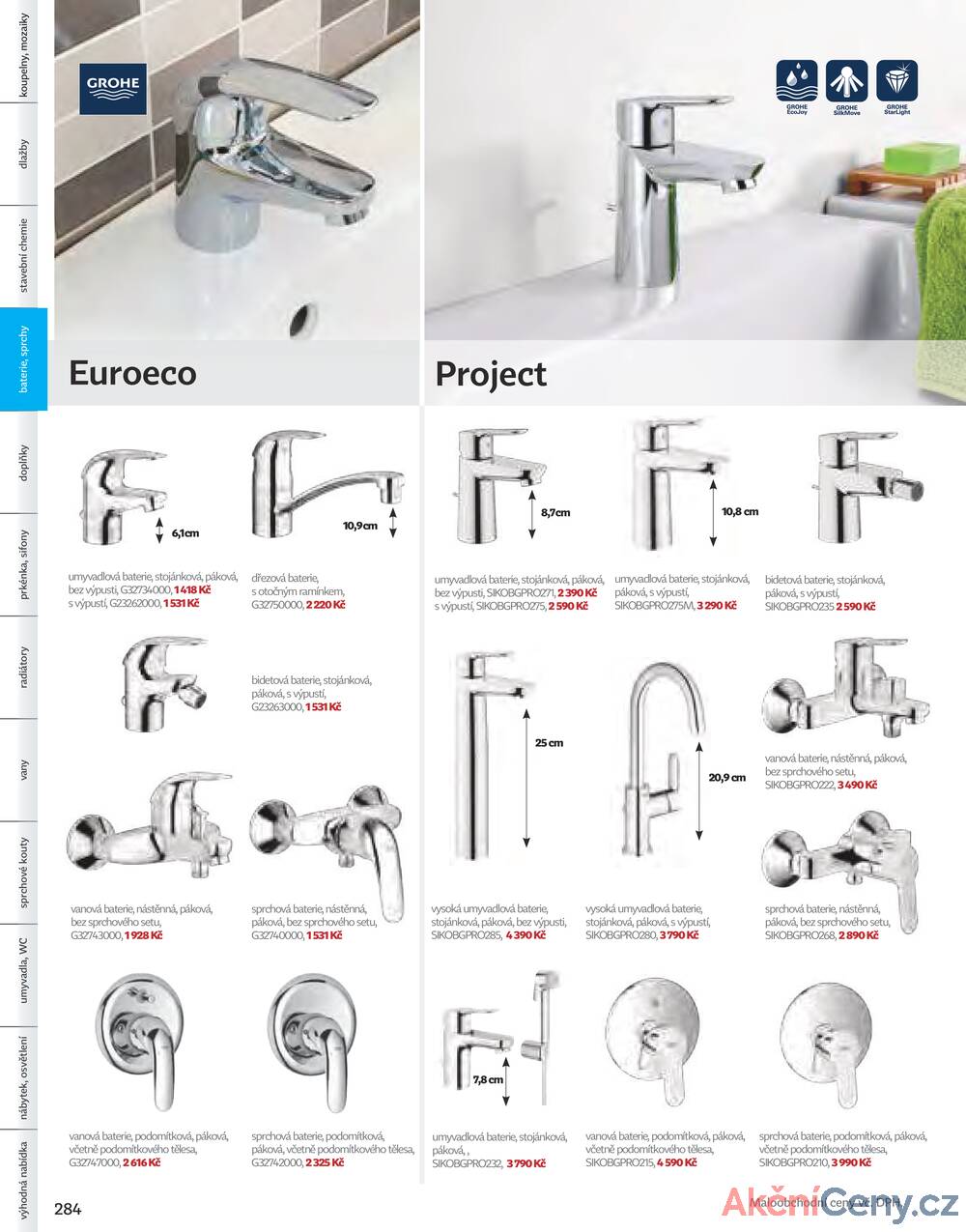 Leták Siko koupelny
platný do 31.12.2025 - strana 284