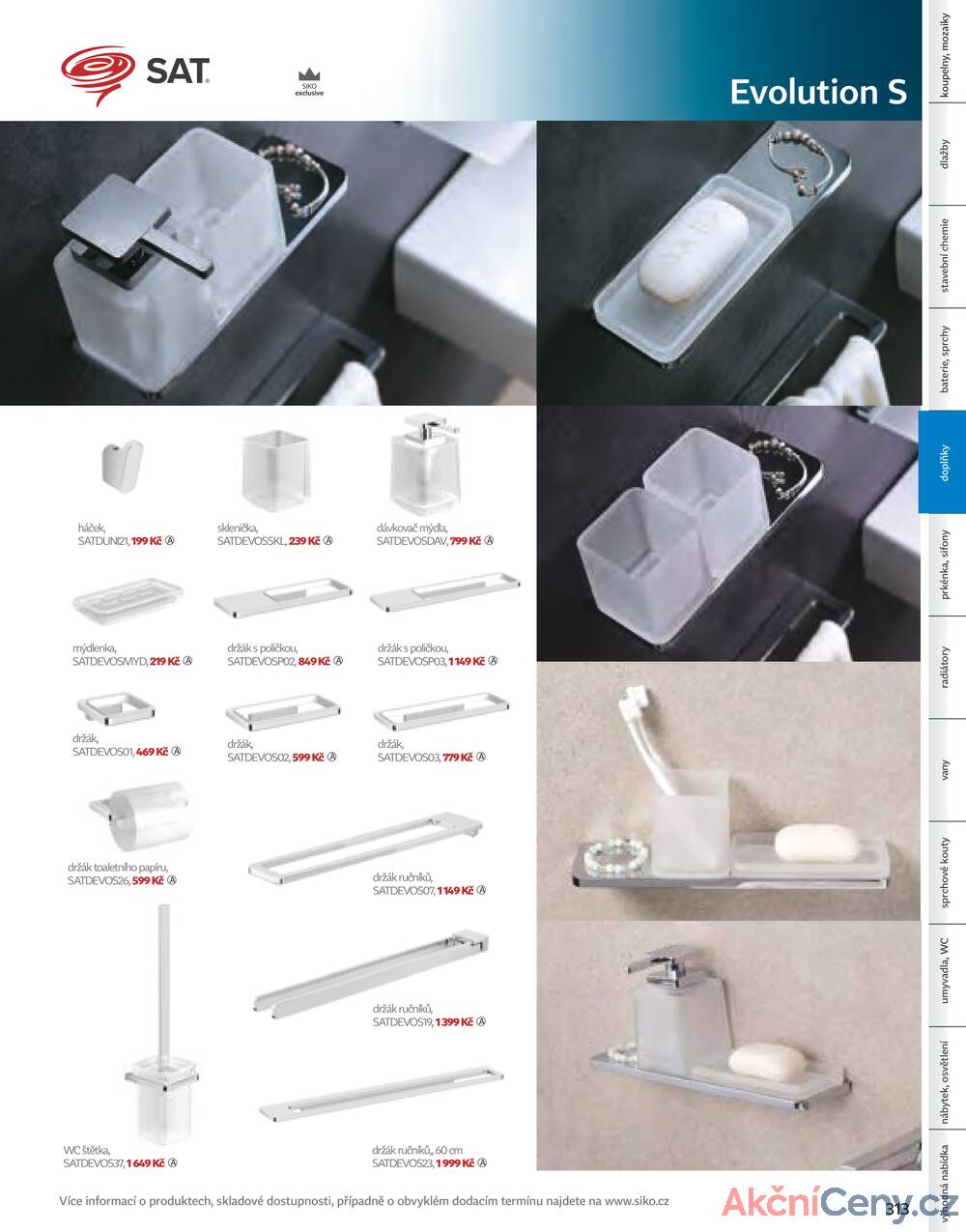 Leták Siko koupelny
platný do 31.12.2025 - strana 313