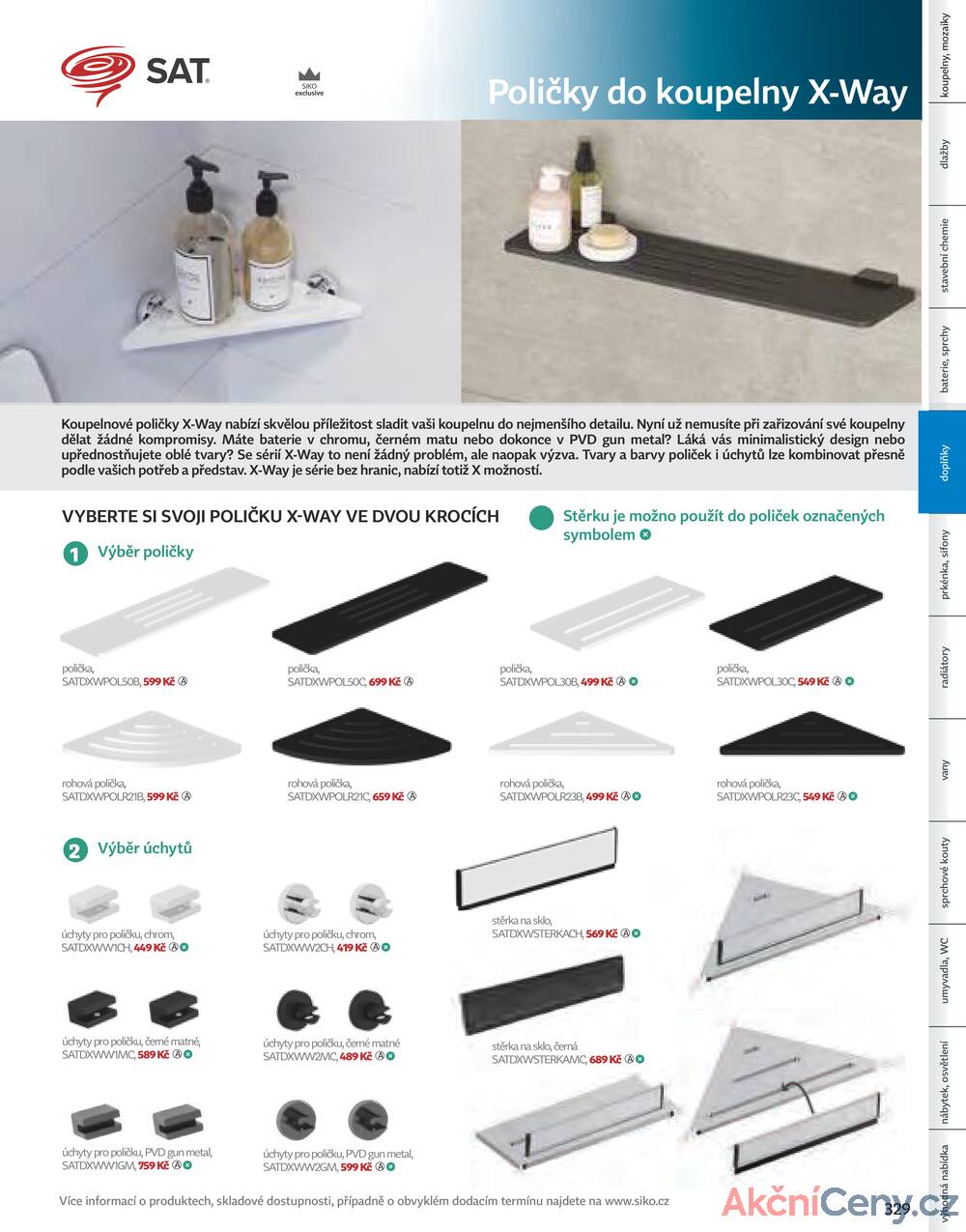 Leták Siko koupelny
platný do 31.12.2025 - strana 329