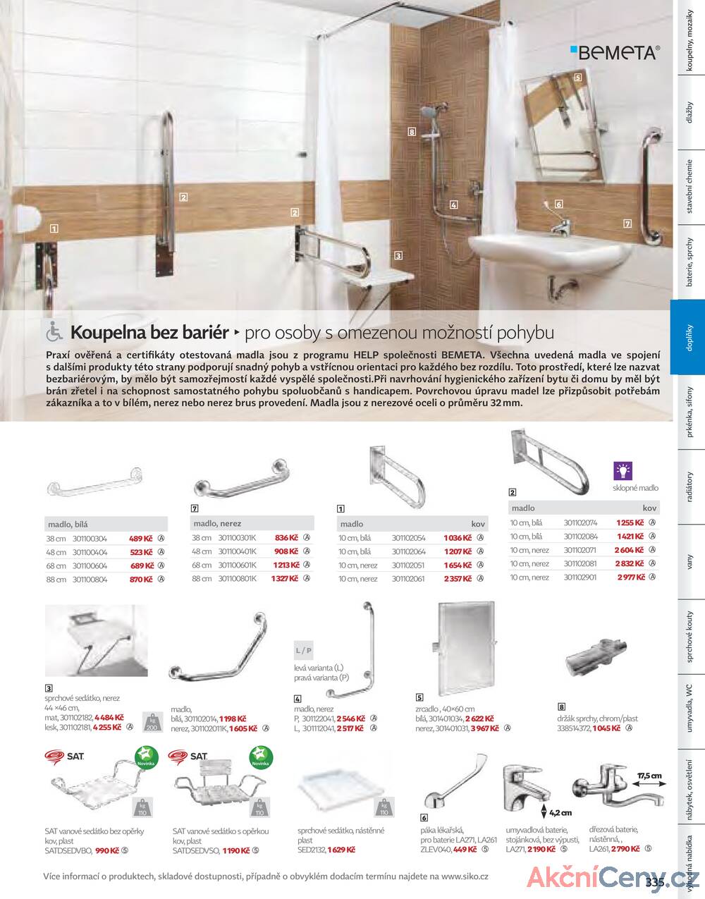 Leták Siko koupelny
platný do 31.12.2025 - strana 335