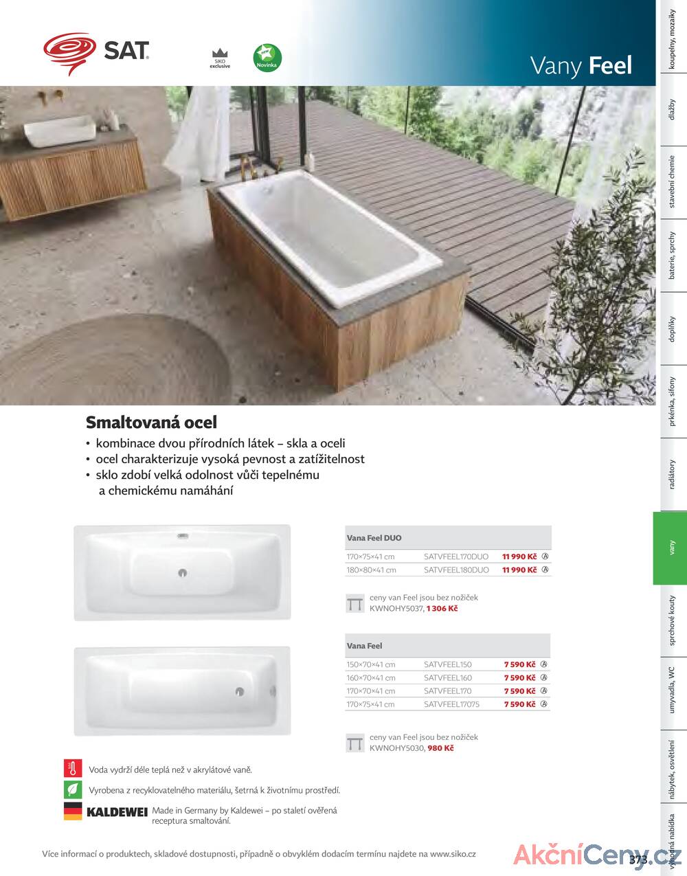 Leták Siko koupelny
platný do 31.12.2025 - strana 375